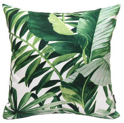 OLIVIA ROCCO Cushion Covers Jamil Green Waterproof 43x43 cm Reversible Breathable Indoor – product image 1 of 6