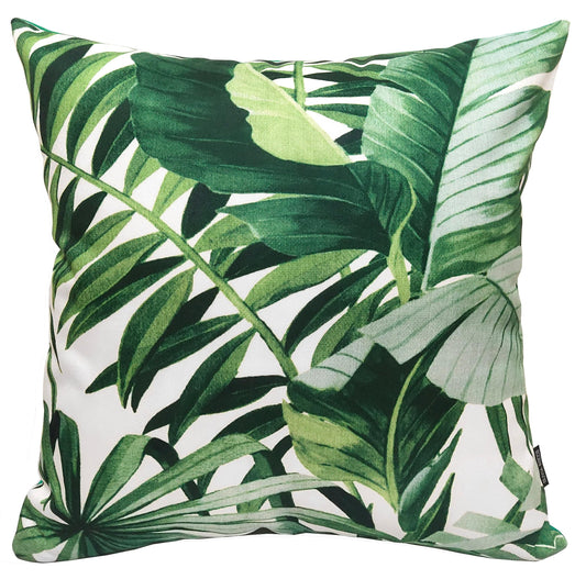 OLIVIA ROCCO Cushion Covers Jamil Green Waterproof 43x43 cm Reversible Breathable Indoor – product image 1 of 6