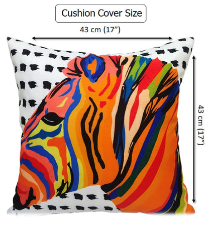 OLIVIA ROCCO Kampala Orange Waterproof Cushion Covers 43 x 43 cm Reversible Breathable – product image 2 of 6