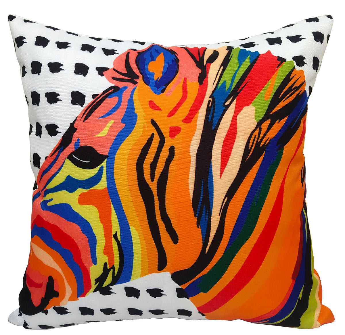 OLIVIA ROCCO Kampala Orange Waterproof Cushion Covers 43 x 43 cm Reversible Breathable – product image 1 of 6