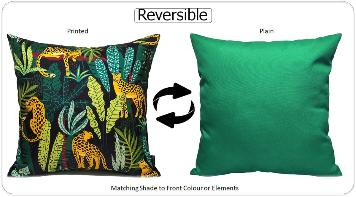 OLIVIA ROCCO Outdoor Cushion Covers 43x43 cm Waterproof And Weather Resistant For Patio – product image 3 of 6