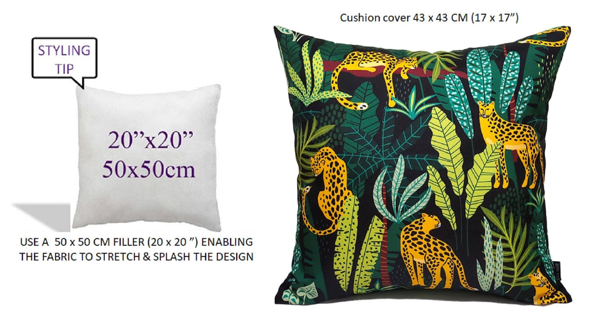 OLIVIA ROCCO Outdoor Cushion Covers 43x43 cm Waterproof And Weather Resistant For Patio – product image 4 of 6