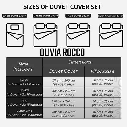 OLIVIA ROCCO Duvet Cover Set Miami Stripes Reversible Hypoallergenic Cotton Blend Grey Super Soft Hotel-Style Finish – product image 9 of 9