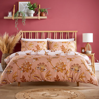 OLIVIA ROCCO Shimla Duvet Cover Set Easy Care Reversible Quilt Cover With Pillowcases – product image 6 of 10