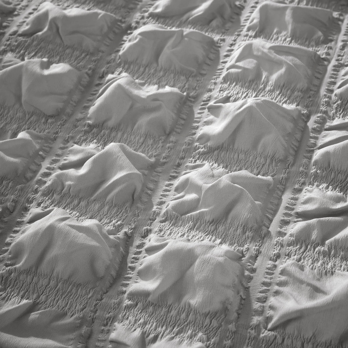 OLIVIA ROCCO Soho Grey Microfibre Duvet Cover Set With Pillowcases Quilted Super Soft – product image 3 of 7
