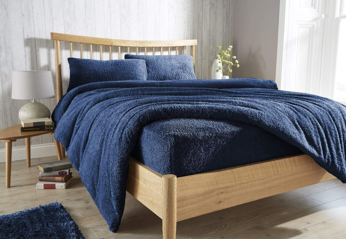 OLIVIA ROCCO Teddy Fleece Extra Deep Fitted Sheet Plush Soft Winter Bedding Snug Elastic – product image 6 of 10