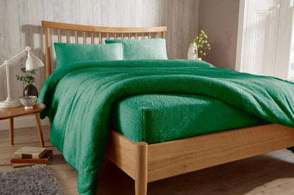 OLIVIA ROCCO Teddy Fleece Extra Deep Fitted Sheet Plush Soft Winter Bedding Snug Elastic – product image 7 of 10