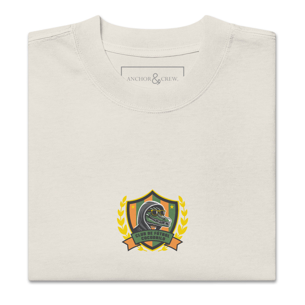 C.F. Cocodrilo El Clasico Football Oversized Cotton T-Shirt – product image 1 of 10