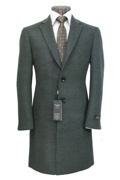 Charcoal Wool Blend Overcoat – product image 1 of 2