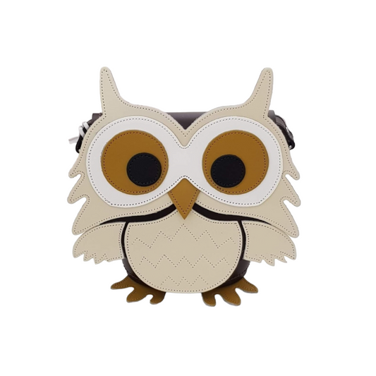 Screech Owl Handmade Leather Bag – product image 1 of 2