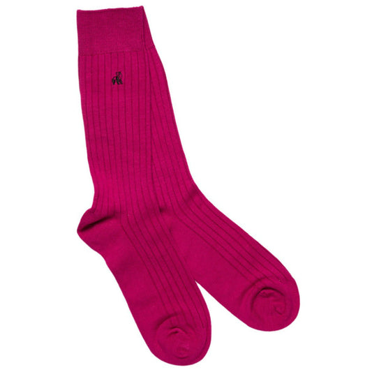 Cerise Bamboo Socks (Comfort Cuff) – product image 1 of 4