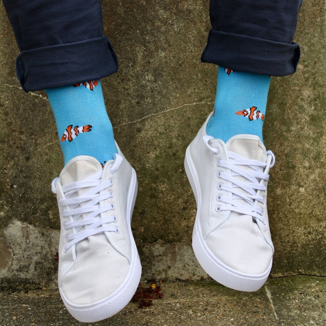 Clown Fish Matching Bamboo Socks (Adult & Child) – product image 4 of 6