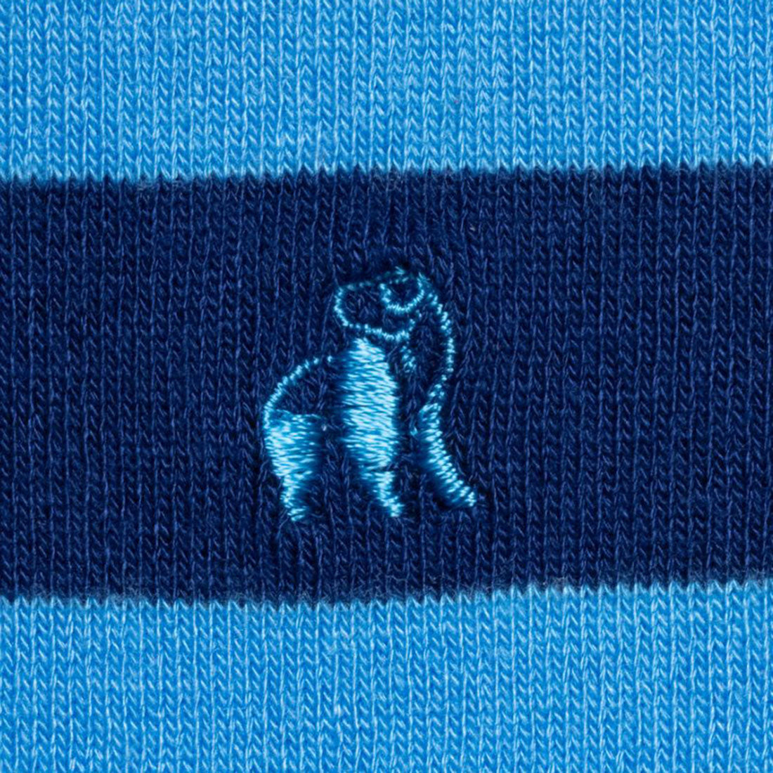 Blue Stripe Matching Bamboo Socks (Adult & Child) – product image 3 of 5