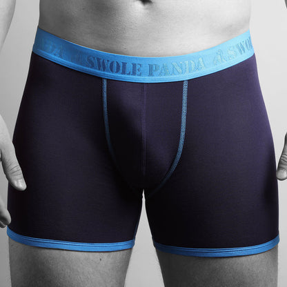 Bamboo Boxers - Navy / Blue Band – product image 1 of 3