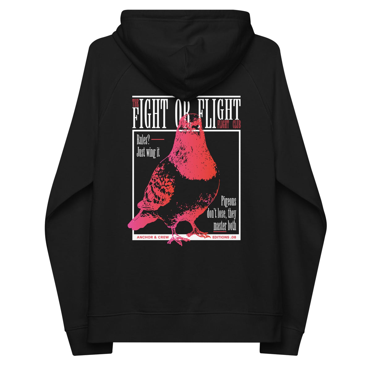 08 Fight Or Flight Club EDITIONS Organic Cotton Hoodie – product image 1 of 10