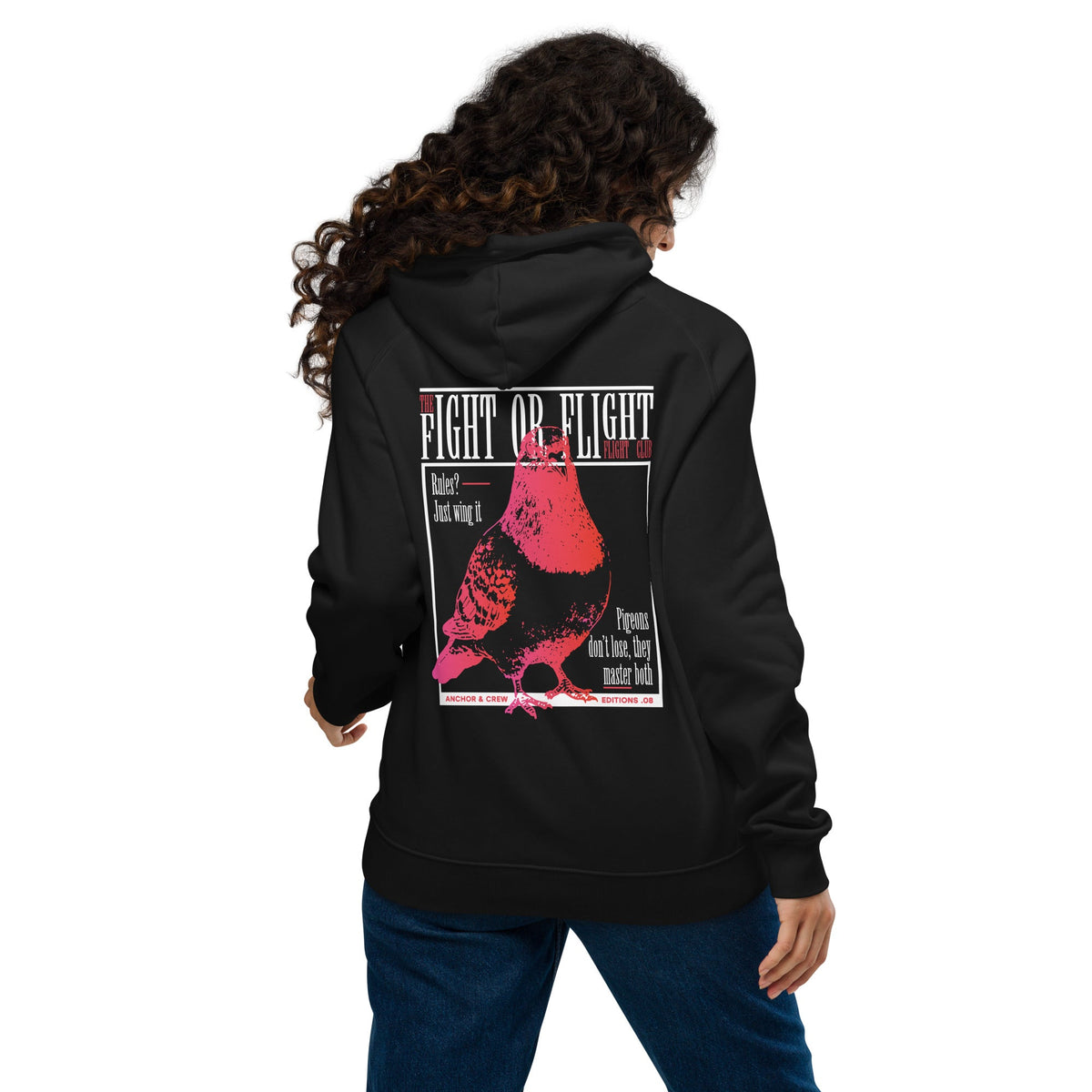 08 Fight Or Flight Club EDITIONS Organic Cotton Hoodie – product image 5 of 10