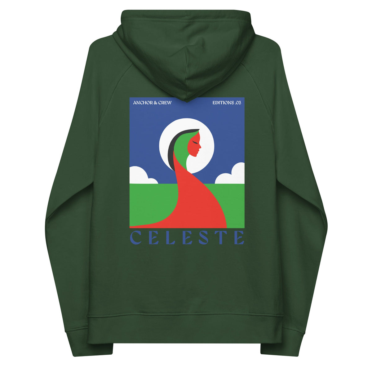 03 Celeste EDITIONS Organic Cotton Hoodie – product image 9 of 10