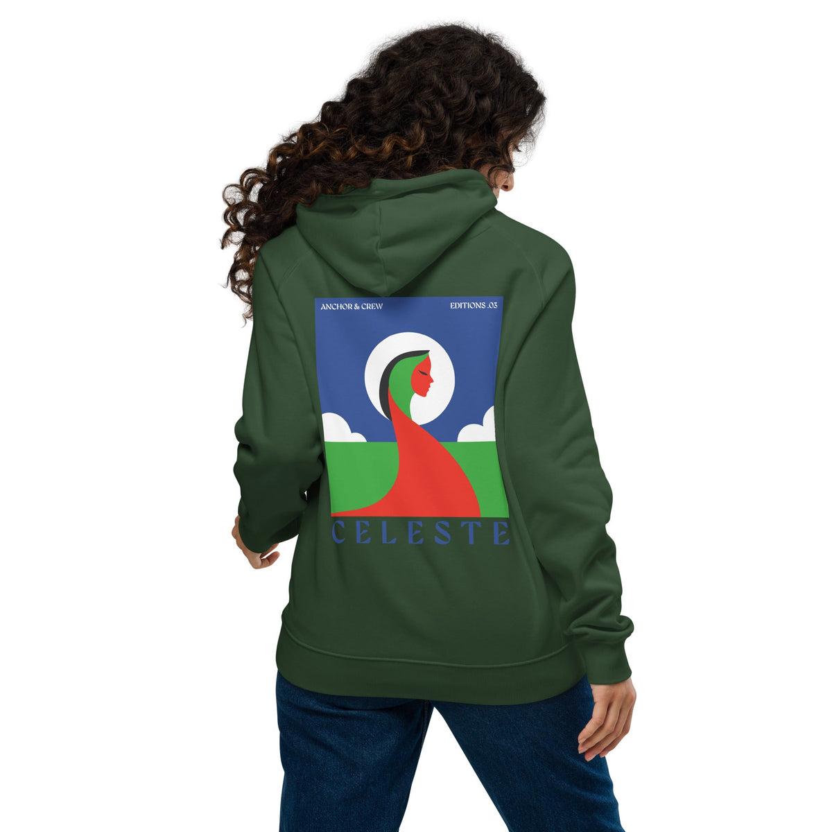 03 Celeste EDITIONS Organic Cotton Hoodie – product image 8 of 10