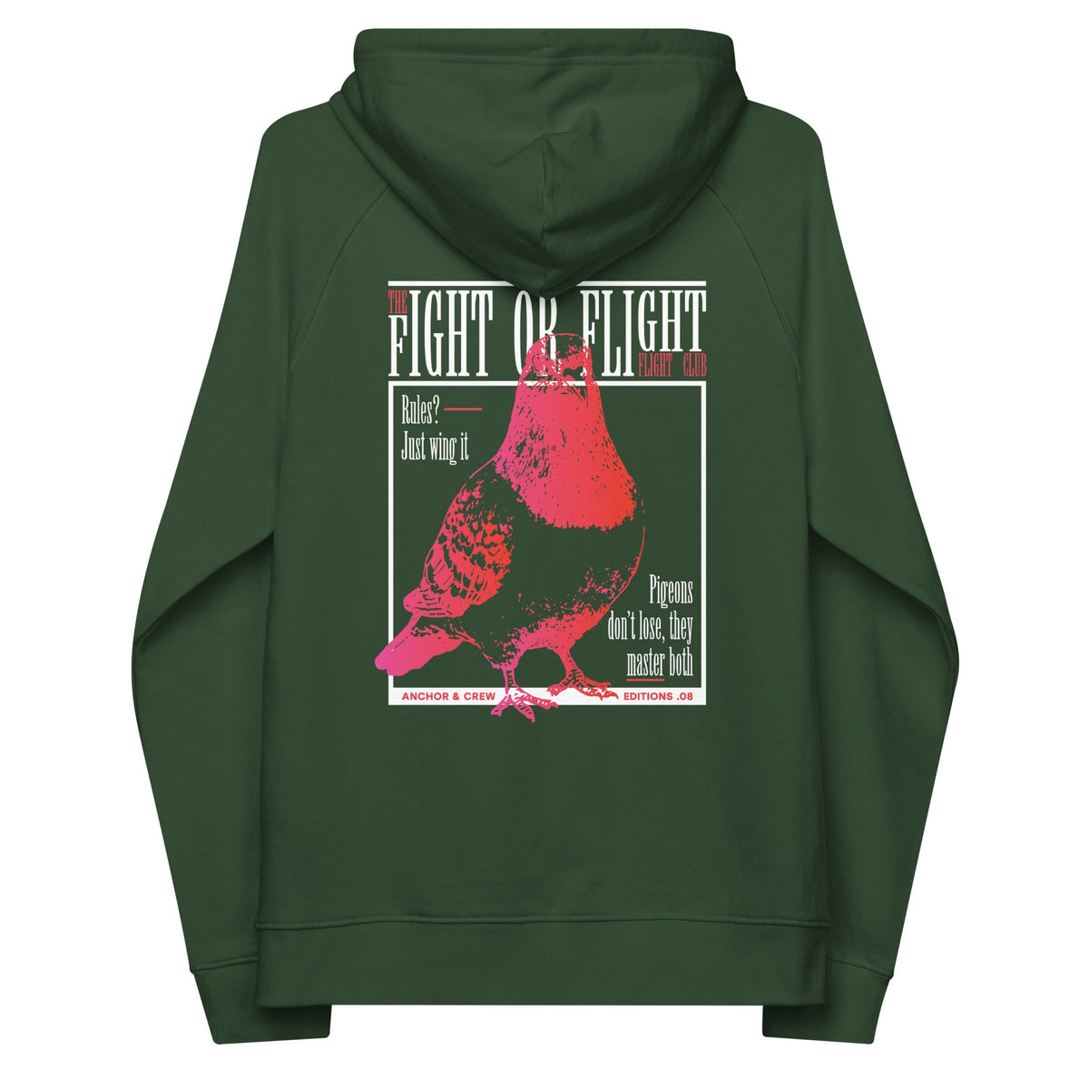 08 Fight Or Flight Club EDITIONS Organic Cotton Hoodie – product image 3 of 10