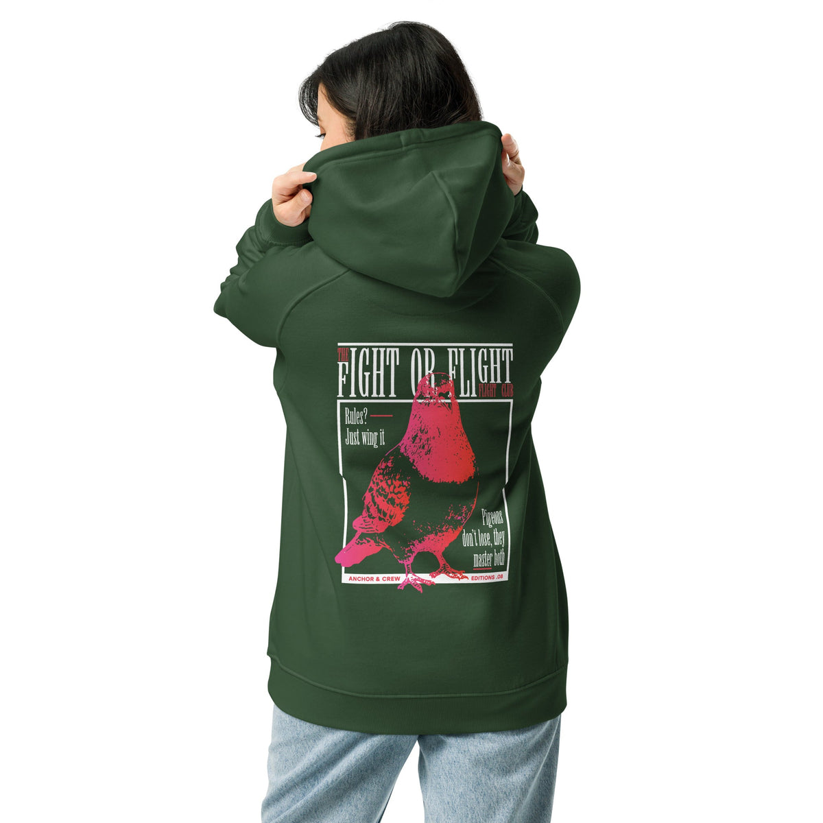 08 Fight Or Flight Club EDITIONS Organic Cotton Hoodie – product image 10 of 10