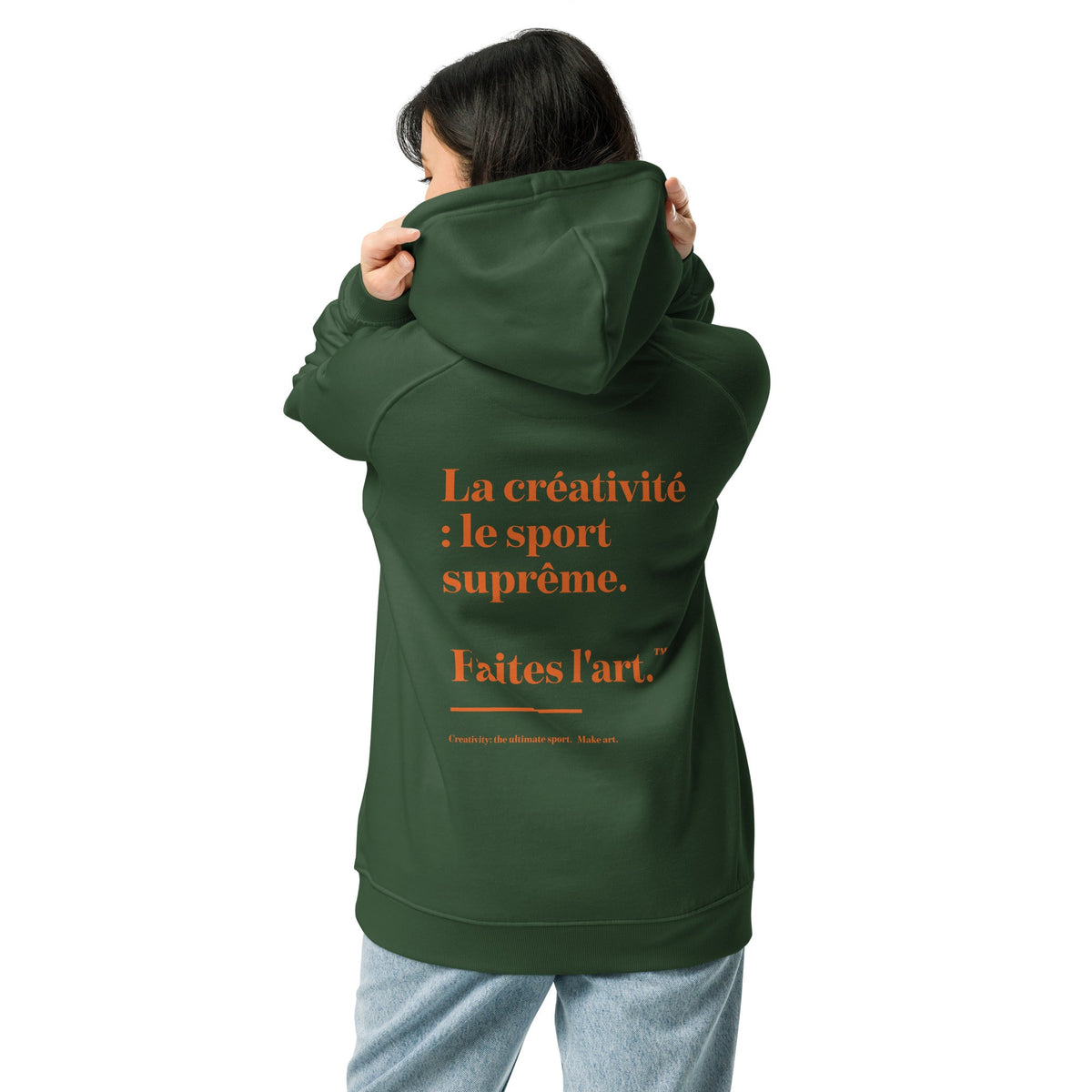 Make Art Creative Standard Organic Cotton Hoodie – product image 10 of 10