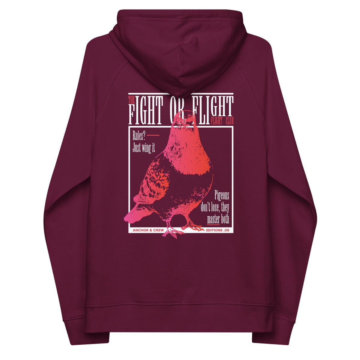 08 Fight Or Flight Club EDITIONS Organic Cotton Hoodie – product image 2 of 10