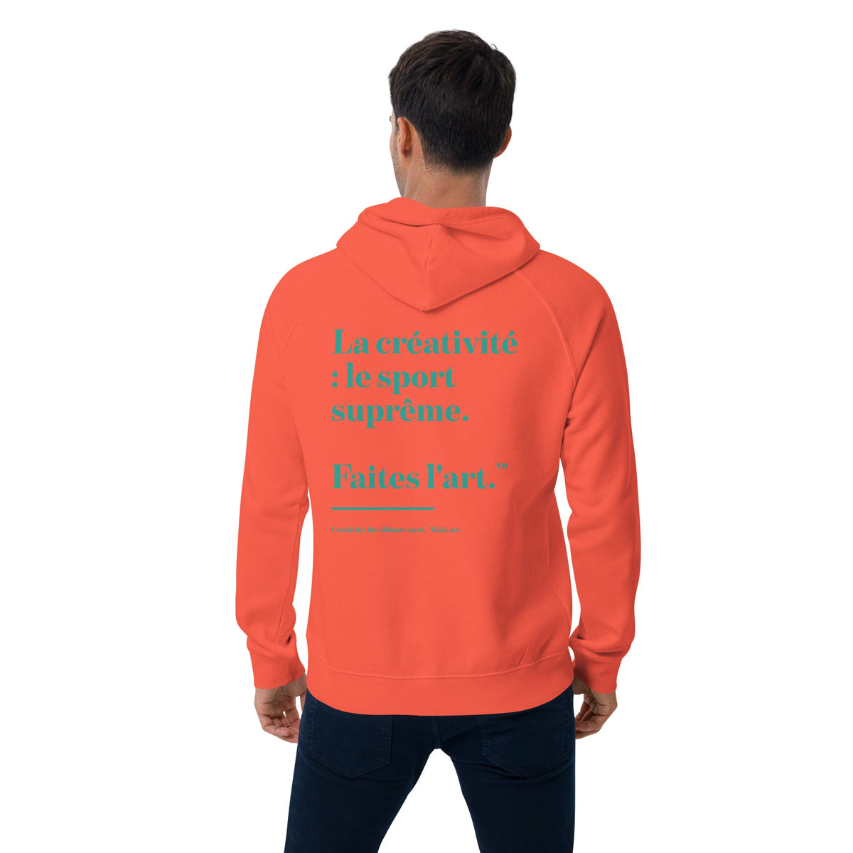 Make Art Creative Standard Organic Cotton Hoodie – product image 5 of 14