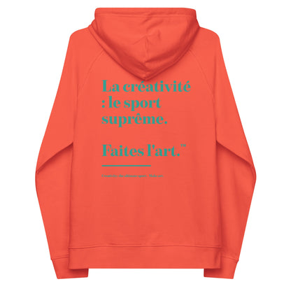 Make Art Creative Standard Organic Cotton Hoodie – product image 3 of 10