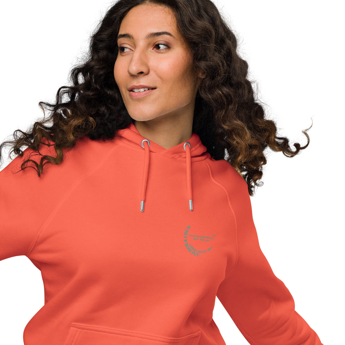 Make Art Creative Standard Organic Cotton Hoodie – product image 6 of 14