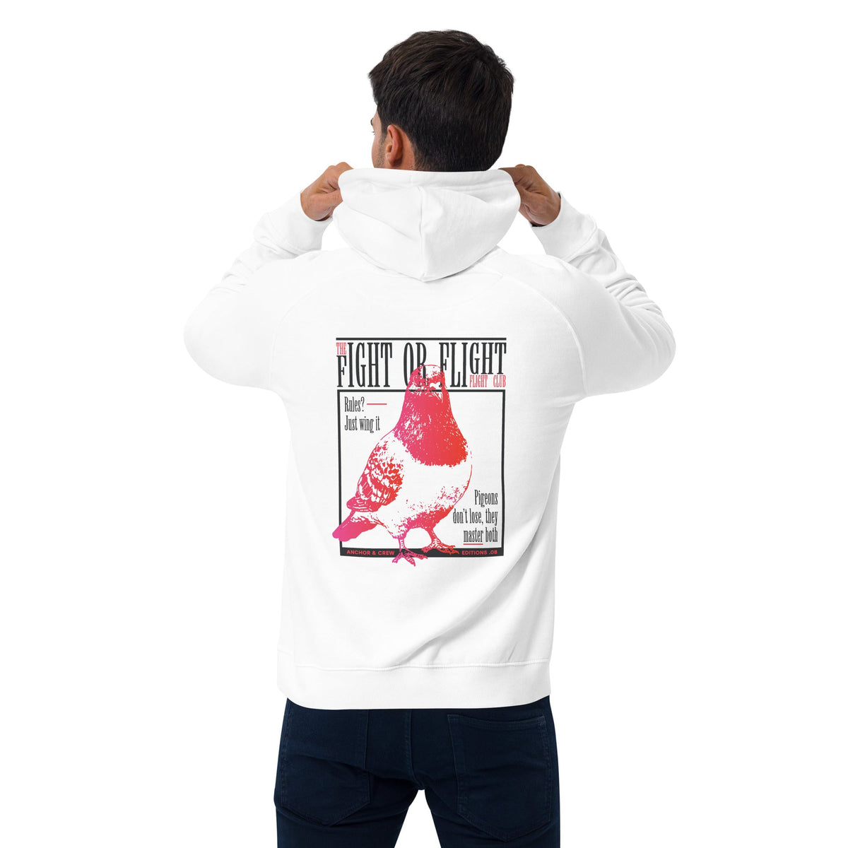 08 Fight Or Flight Club EDITIONS Organic Cotton Hoodie – product image 10 of 14