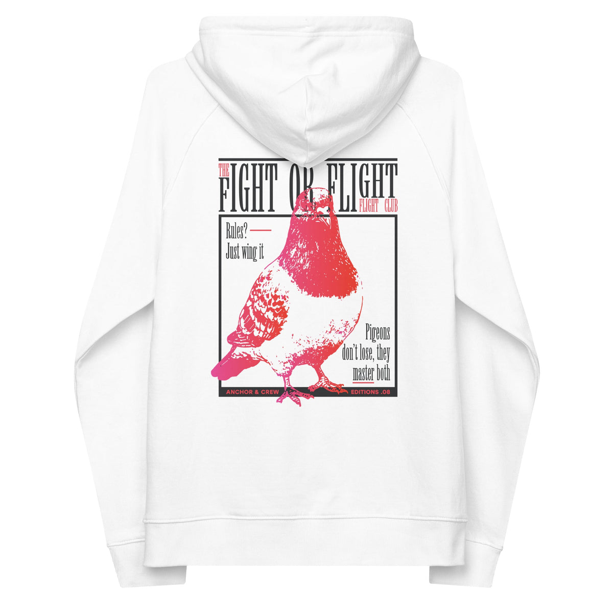 08 Fight Or Flight Club EDITIONS Organic Cotton Hoodie – product image 4 of 10