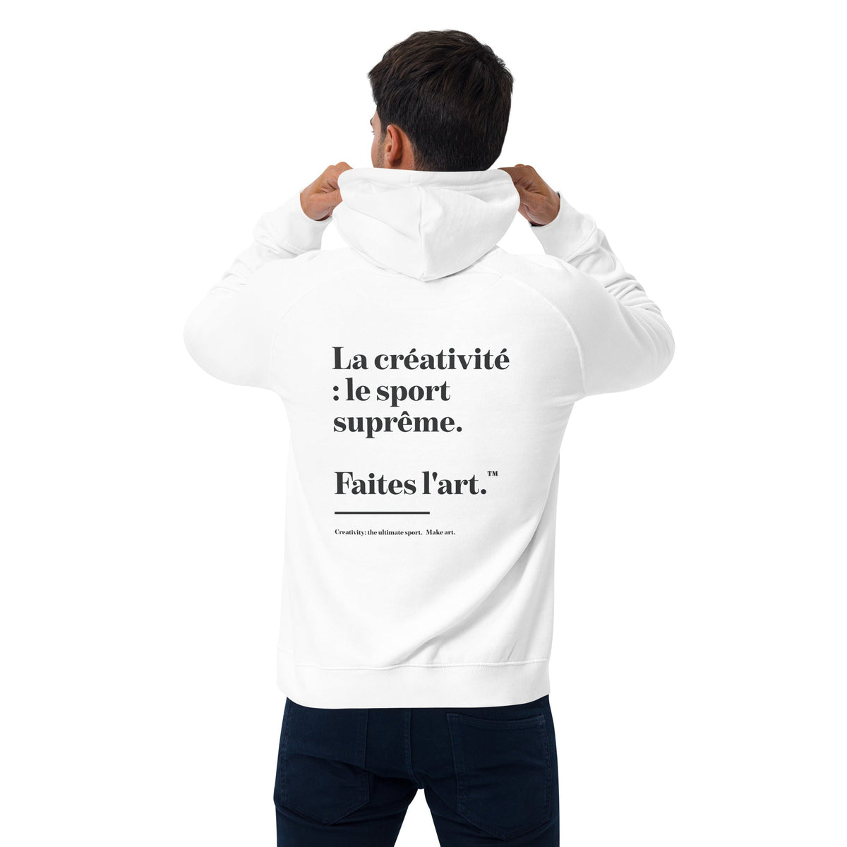 Make Art Creative Standard Organic Cotton Hoodie – product image 10 of 14