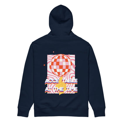 Acceptable At The Time DISCO! Organic Cotton Embroidered Heavyweight Hoodie – product image 10 of 10