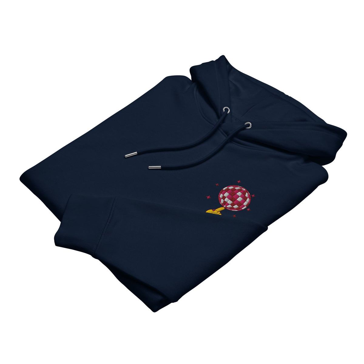 Acceptable At The Time DISCO! Organic Cotton Embroidered Heavyweight Hoodie – product image 2 of 7