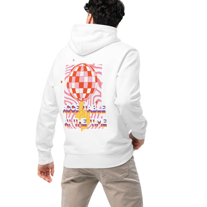 Acceptable At The Time DISCO! Organic Cotton Embroidered Heavyweight Hoodie – product image 5 of 7