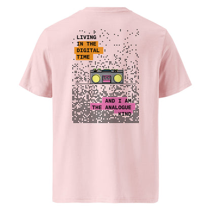 Boombox Digital Time x Analogue Kind Organic Cotton T-Shirt – product image 1 of 2