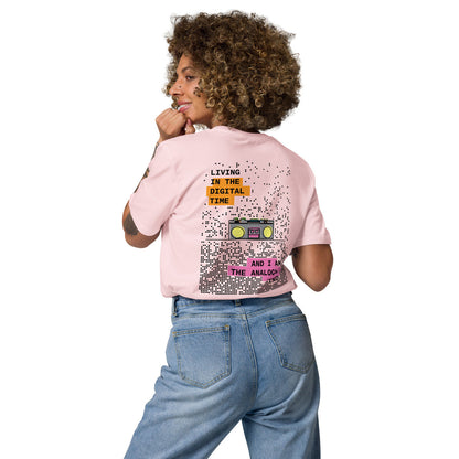 Boombox Digital Time x Analogue Kind Organic Cotton T-Shirt – product image 10 of 10