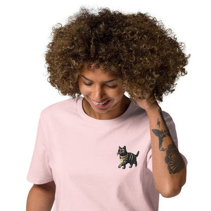 Cool Cat Actual Life Organic Cotton Embroidered T-Shirt – product image 3 of 13