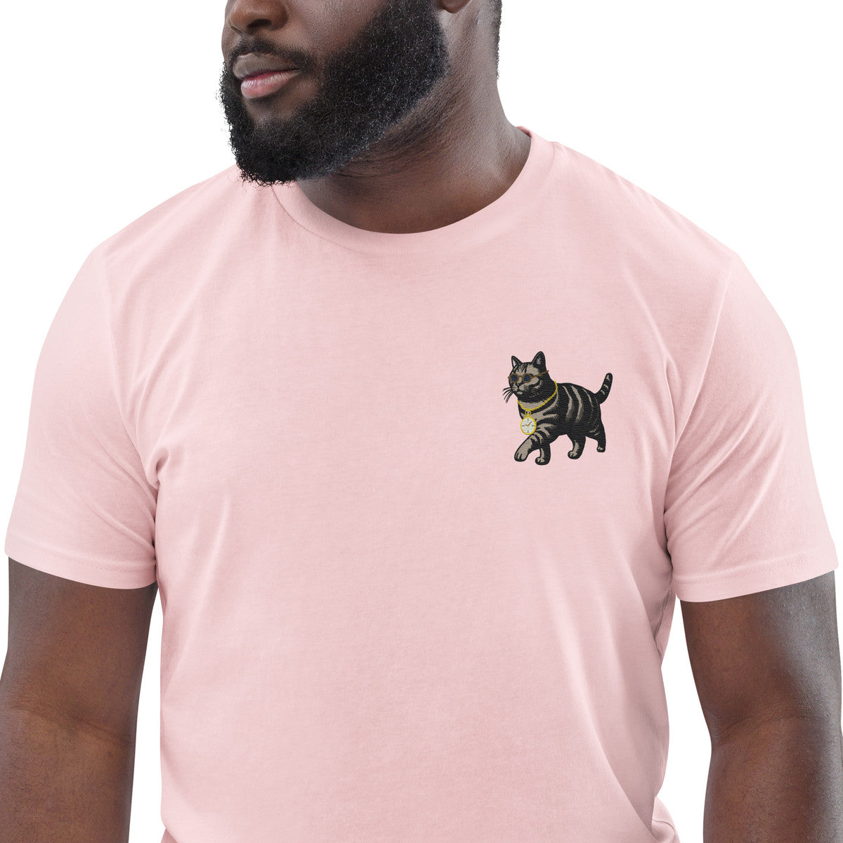 Cool Cat Actual Life Organic Cotton Embroidered T-Shirt – product image 5 of 13