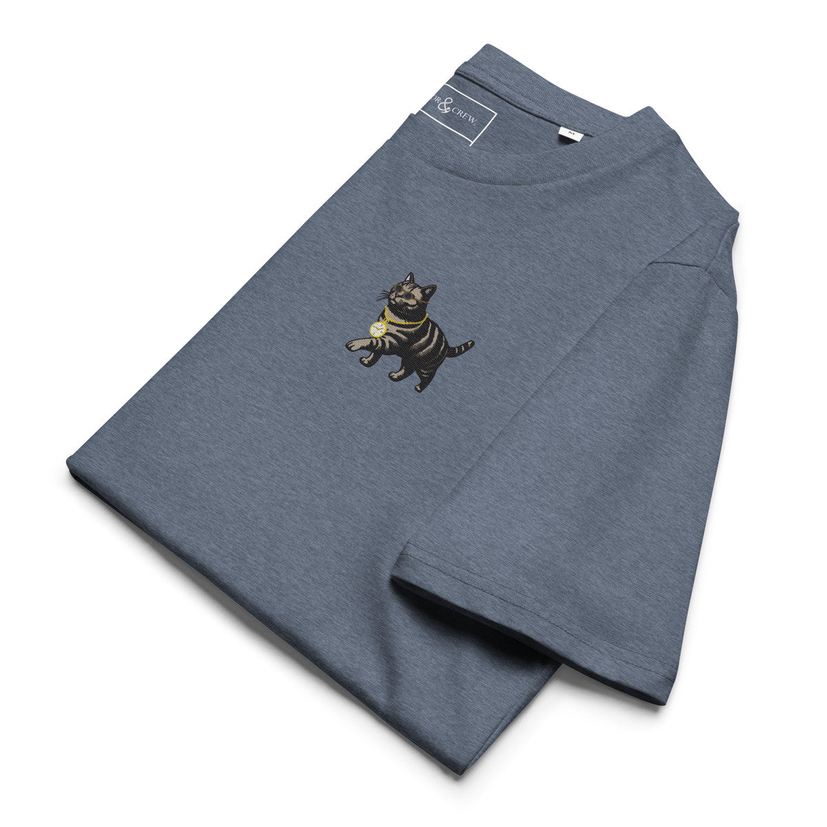 Cool Cat Actual Life Organic Cotton Embroidered T-Shirt – product image 8 of 10