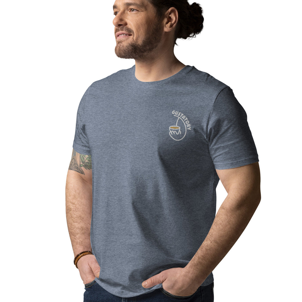 GUSTATORY Coffee Alchemist Organic Cotton Embroidered T-Shirt - product image 11 of 20