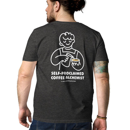GUSTATORY Coffee Alchemist Organic Cotton Embroidered T-Shirt - product image 4 of 20