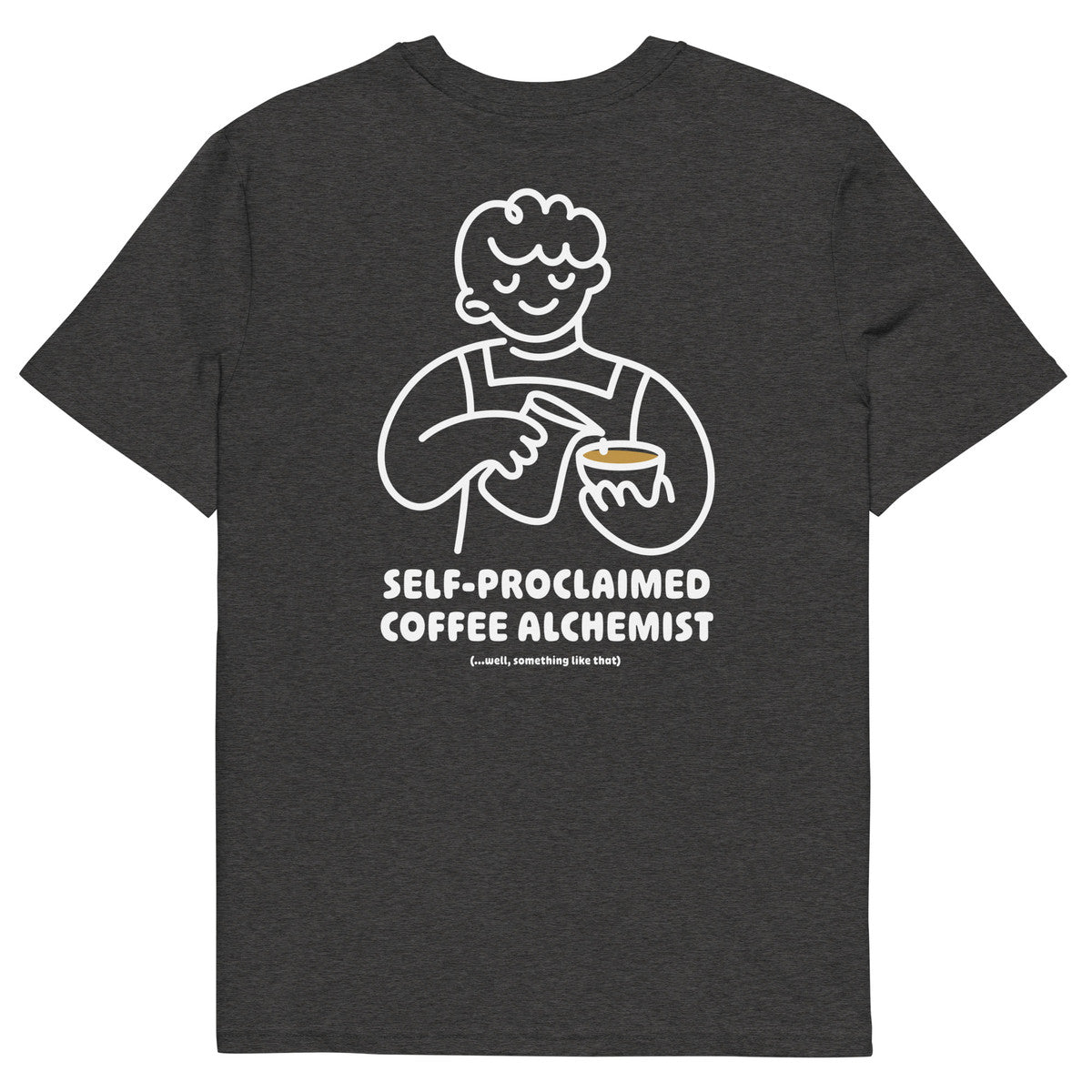 GUSTATORY Coffee Alchemist Organic Cotton Embroidered T-Shirt - product image 3 of 20