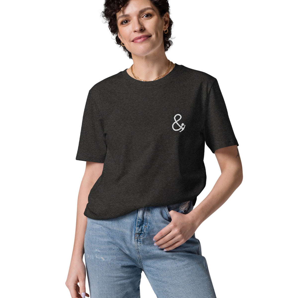 Palm Tree Slow Sundays Running Club Organic Cotton T-Shirt – product image 7 of 10