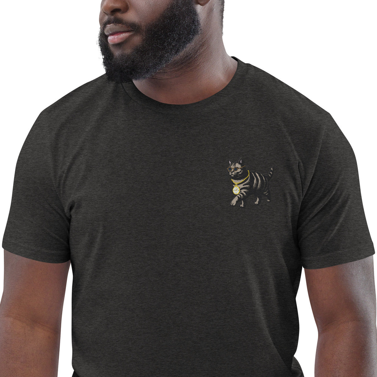 Cool Cat Actual Life Organic Cotton Embroidered T-Shirt – product image 13 of 13