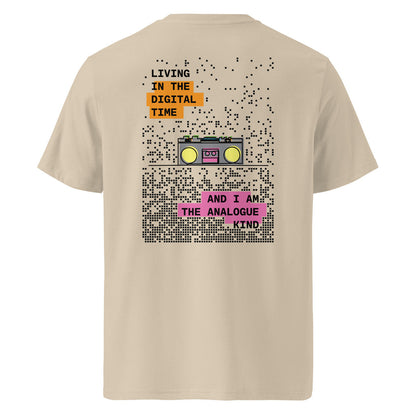 Boombox Digital Time x Analogue Kind Organic Cotton T-Shirt – product image 5 of 10