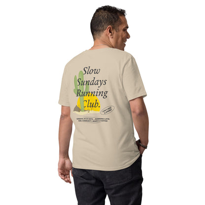 Cactus Slow Sundays Running Club Organic Cotton T-Shirt – product image 5 of 10