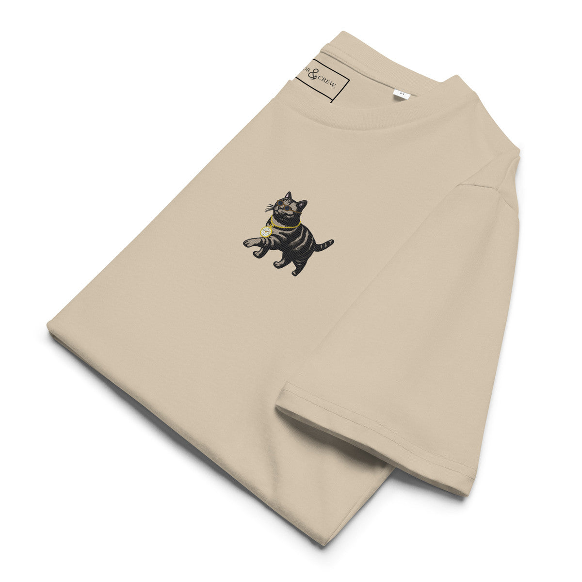 Cool Cat Actual Life Organic Cotton Embroidered T-Shirt – product image 2 of 13