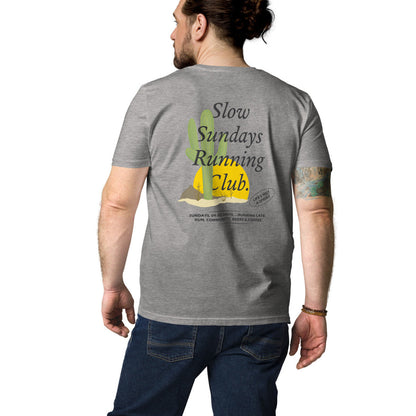 Cactus Slow Sundays Running Club Organic Cotton T-Shirt – product image 7 of 10