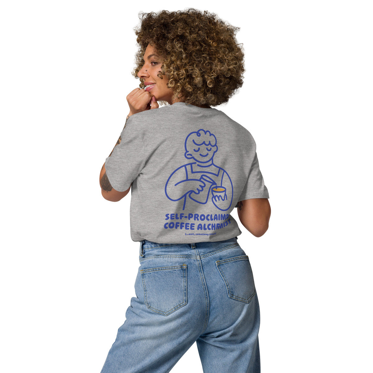 GUSTATORY Coffee Alchemist Organic Cotton Embroidered T-Shirt - product image 17 of 20